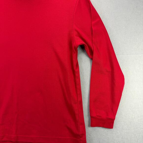 Eddie Bauer Women’s Red Long Sleeve Turtleneck Size M - Picture 4 of 8